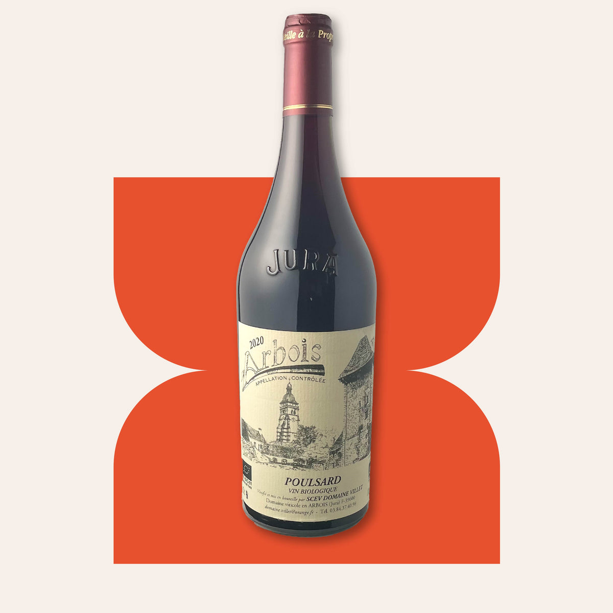 Côtes du Jura-Domaine LABET - Poulsard sur Charriere 2020 - Clos des  Millésimes - Rare wines and great vintages